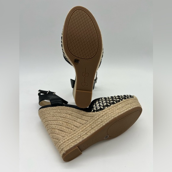 Jessica Simpson Zestah Espadrille Wedge Sandal Size 8 - Picture 12 of 16